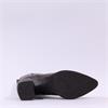 Wonders Vera Platform Block Heel Boot - Brown Leather